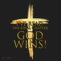 I've Read The Final Chapter God Wins Beanie thumb 2