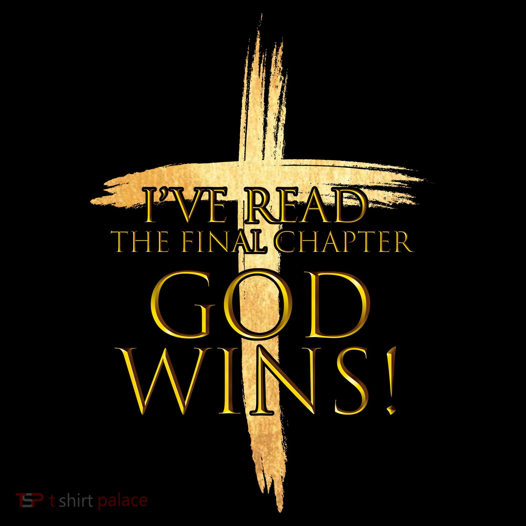 I've Read The Final Chapter God Wins Ornament