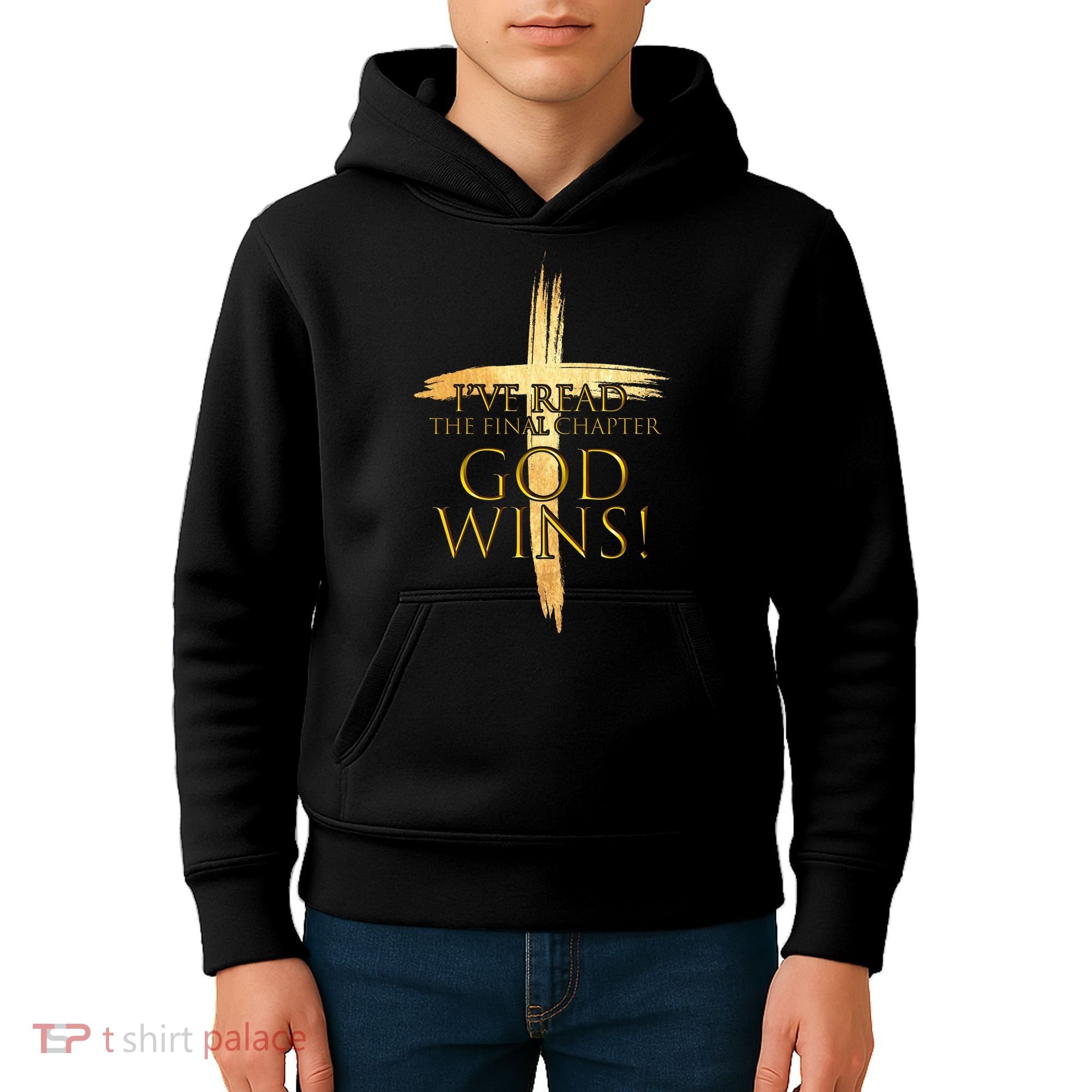 I've Read The Final Chapter God Wins Kids Hoodie