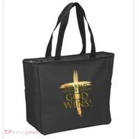 I've Read The Final Chapter God Wins Tote Bag thumb 2