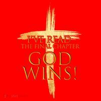 I've Read The Final Chapter God Wins Santa Hat thumb 1