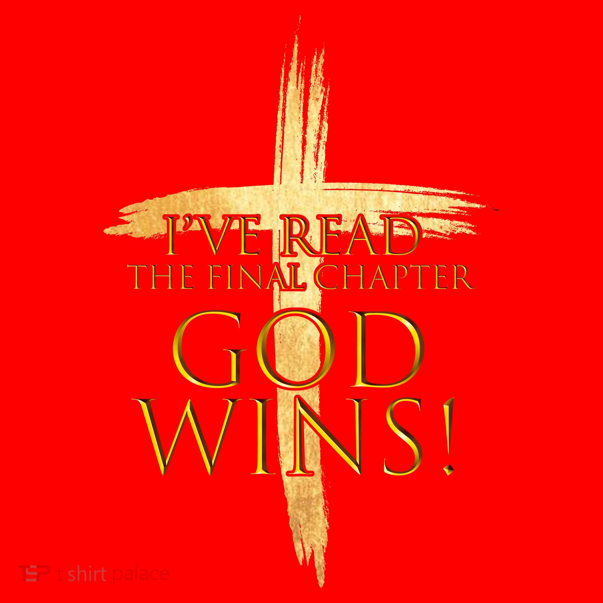 I've Read The Final Chapter God Wins Santa Hat