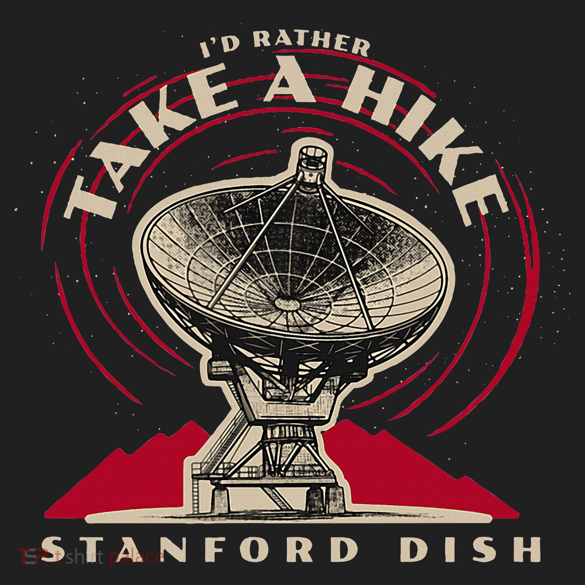 Id Rather Take A Hike S.T.A.N.F.O.R.D Dish Trail Women's Sweatshirt