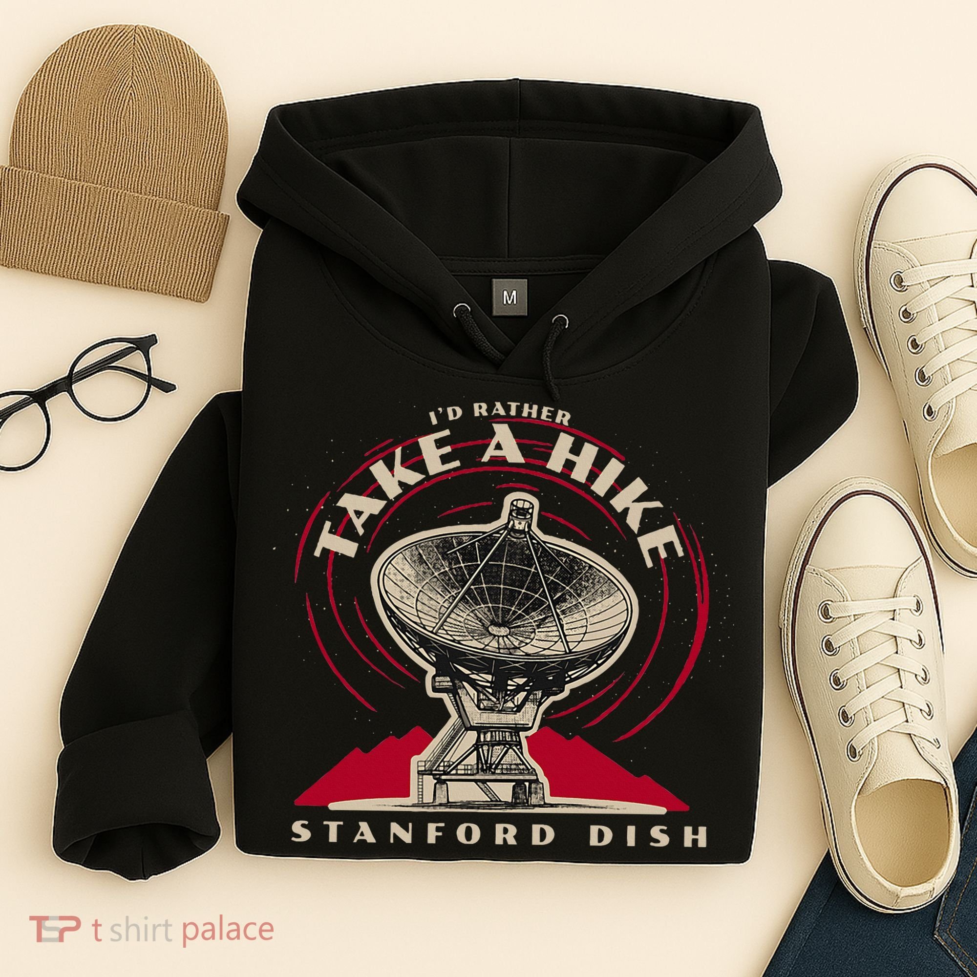 Id Rather Take A Hike S.T.A.N.F.O.R.D Dish Trail Hoodie