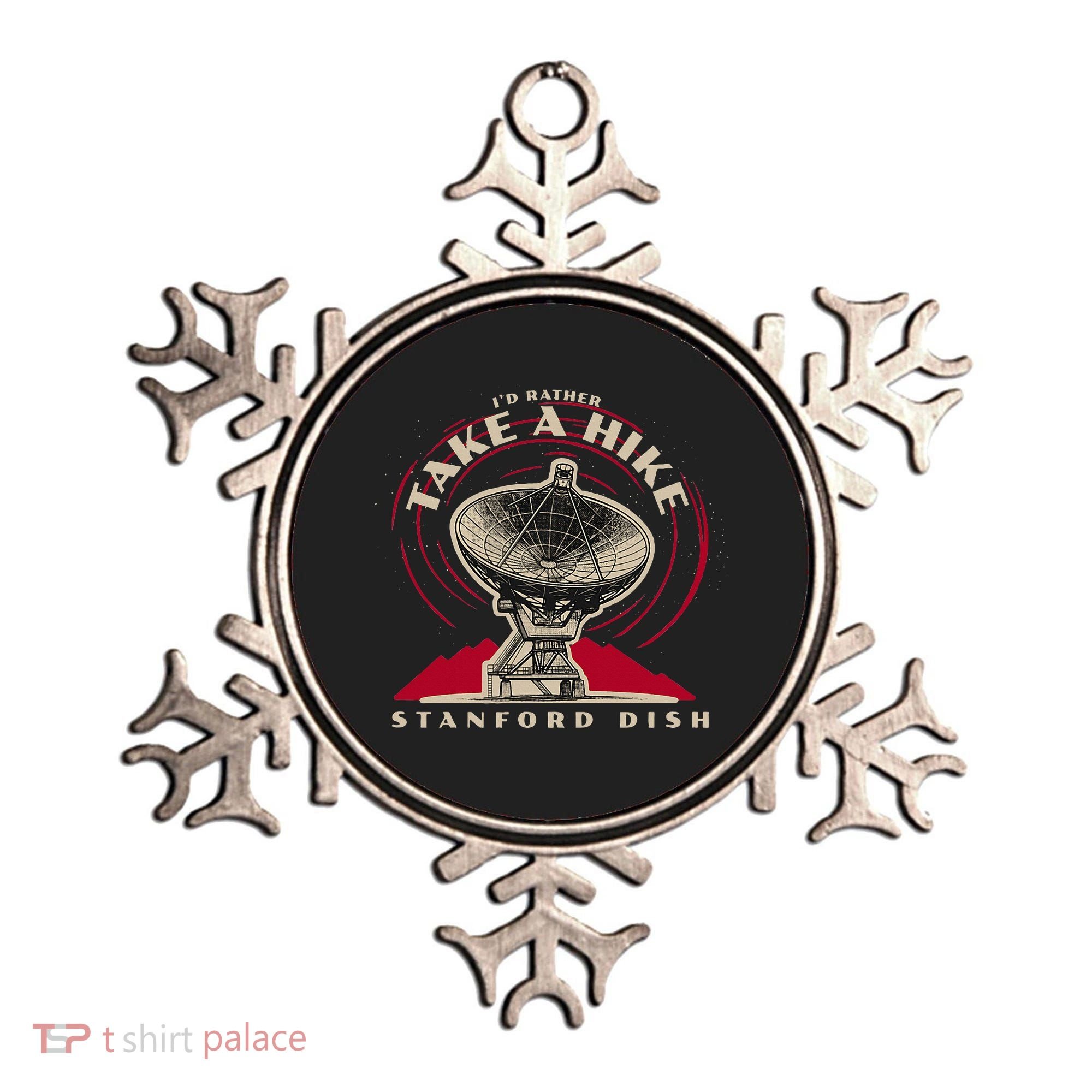 Id Rather Take A Hike S.T.A.N.F.O.R.D Dish Trail Ornament