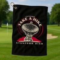 Id Rather Take A Hike S.T.A.N.F.O.R.D Dish Trail Golf Towel thumb 1