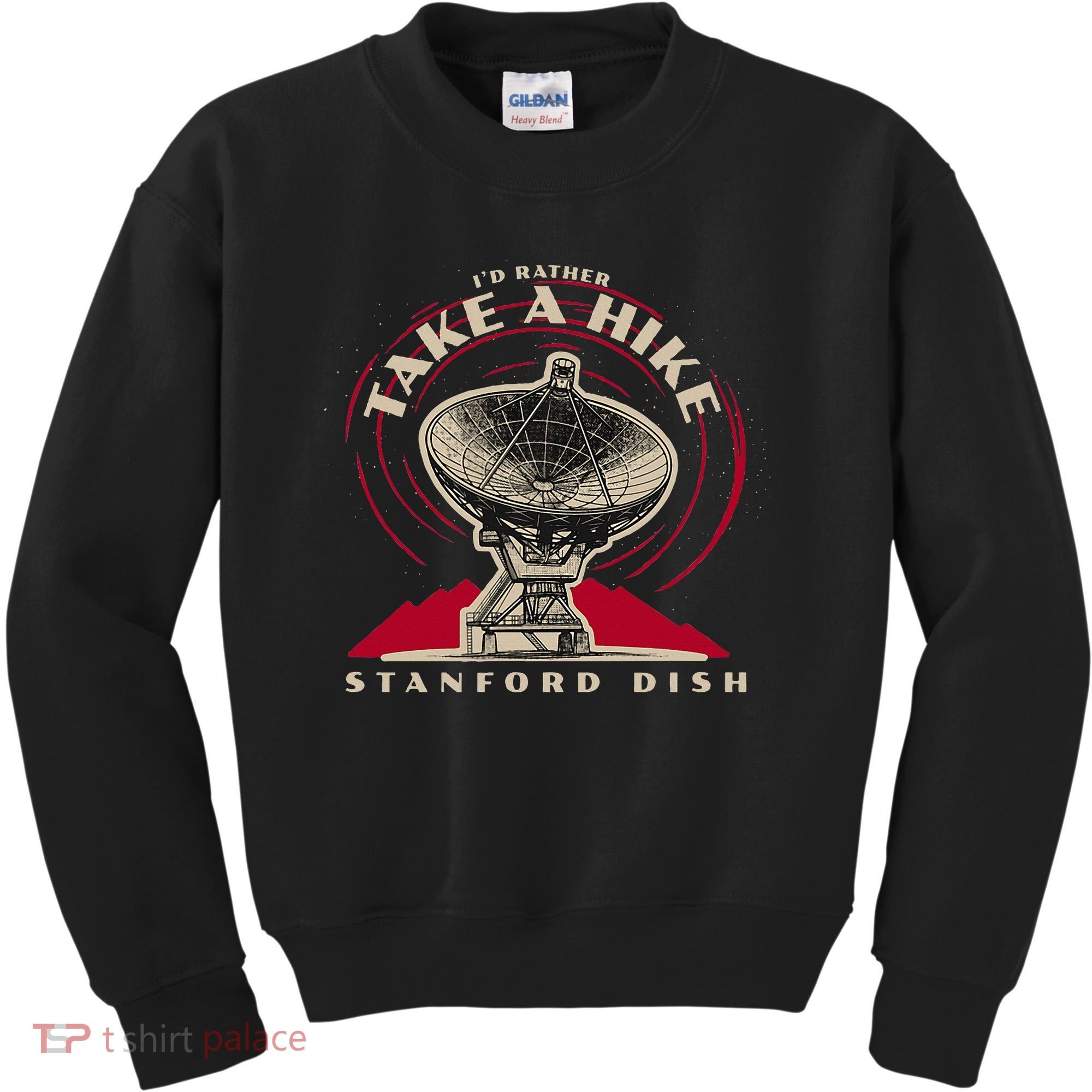 Id Rather Take A Hike S.T.A.N.F.O.R.D Dish Trail Kids Sweatshirt