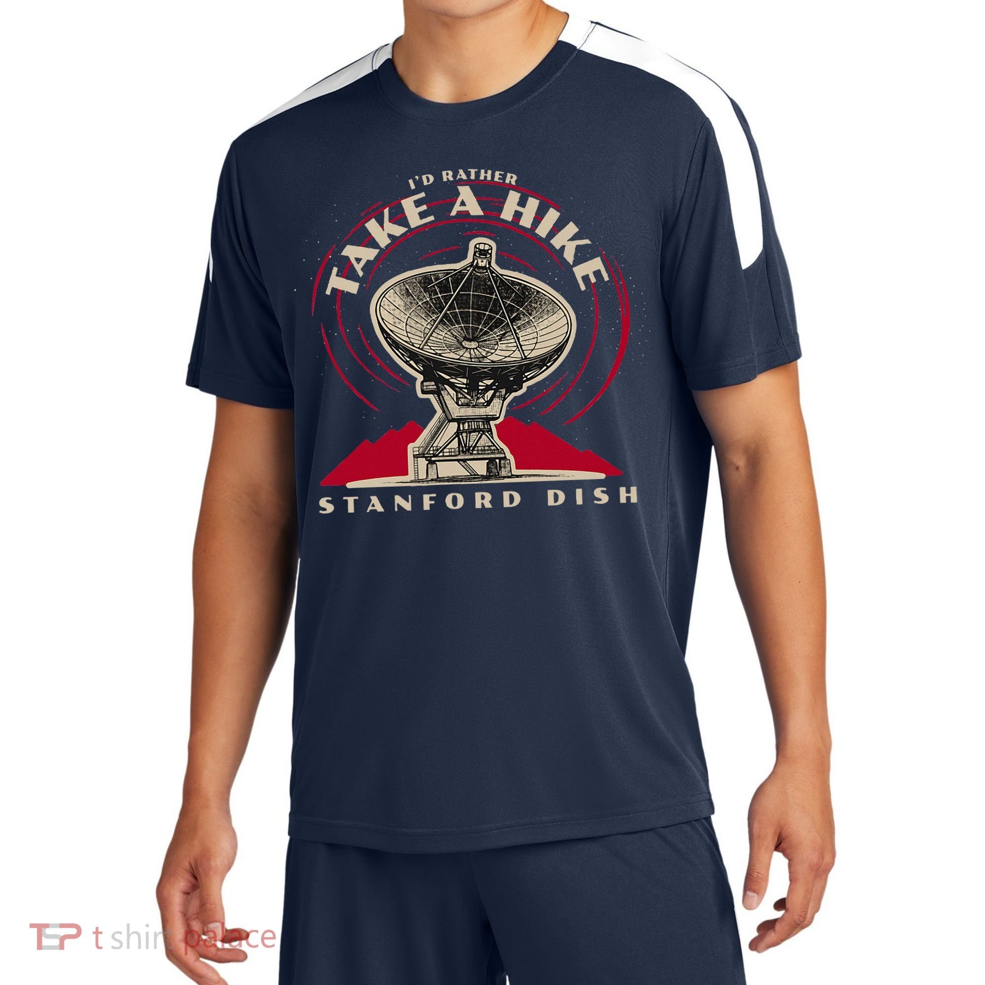 Id Rather Take A Hike S.T.A.N.F.O.R.D Dish Trail Sport-Tek Competitor United Soccer Jersey