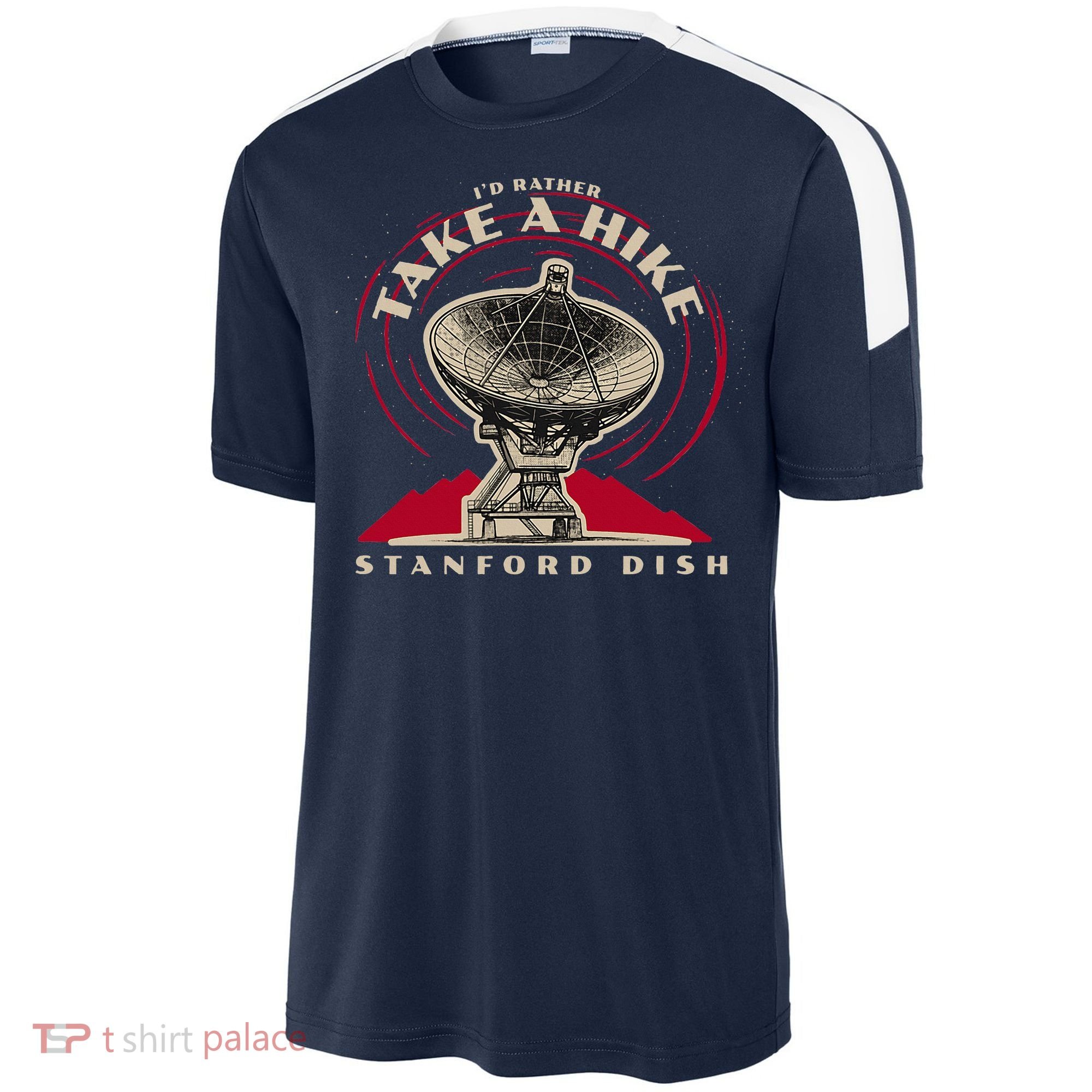 Id Rather Take A Hike S.T.A.N.F.O.R.D Dish Trail Sport-Tek Competitor United Soccer Jersey
