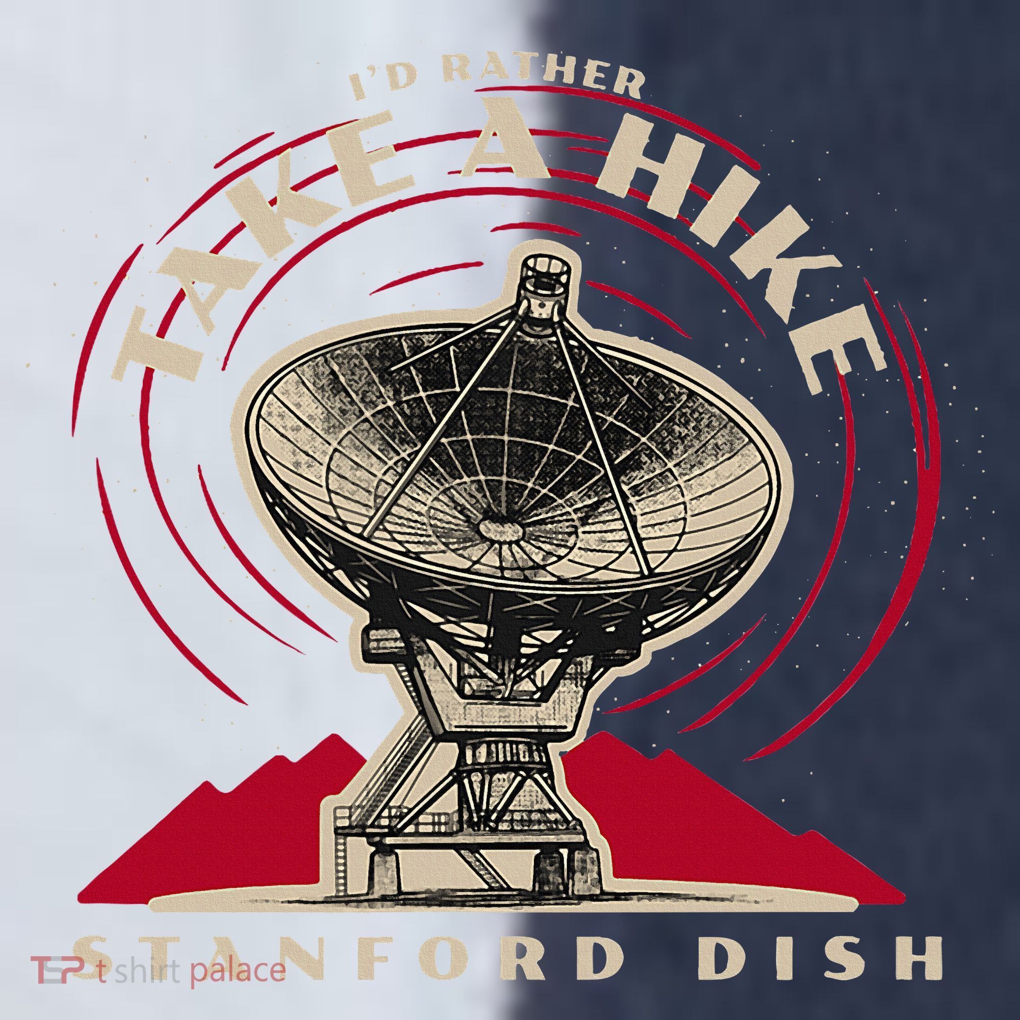 Id Rather Take A Hike S.T.A.N.F.O.R.D Dish Trail Sport-Tek Competitor United Soccer Jersey