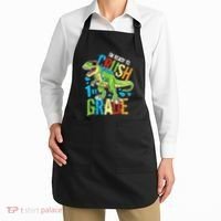 Im Ready To Crush 1st Grade Dinosaur T Rex Back To School Apron thumb 2