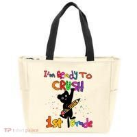 Im Ready To Crush 1St Grade First Grade Cat Cute Gift Tote Bag thumb 0