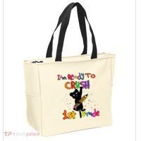 Im Ready To Crush 1St Grade First Grade Cat Cute Gift Tote Bag thumb 2