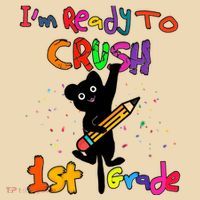 Im Ready To Crush 1St Grade First Grade Cat Cute Gift Tote Bag thumb 4