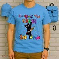 Im Ready To Crush 1St Grade First Grade Cat Cute Gift T-Shirt thumb 5