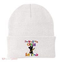 Im Ready To Crush 1St Grade First Grade Cat Cute Gift Beanie thumb 0