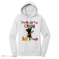 Im Ready To Crush 1St Grade First Grade Cat Cute Gift Women's Hoodie thumb 0