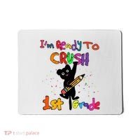 Im Ready To Crush 1St Grade First Grade Cat Cute Gift Mousepad thumb 0