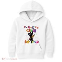 Im Ready To Crush 1St Grade First Grade Cat Cute Gift Kids Hoodie thumb 0