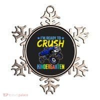 I'm Ready To Crush Kindergarten Monster Truck Back To School Ornament thumb 0