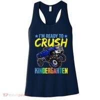 I'm Ready To Crush Kindergarten Monster Truck Back To School Women's Tank Top thumb 0