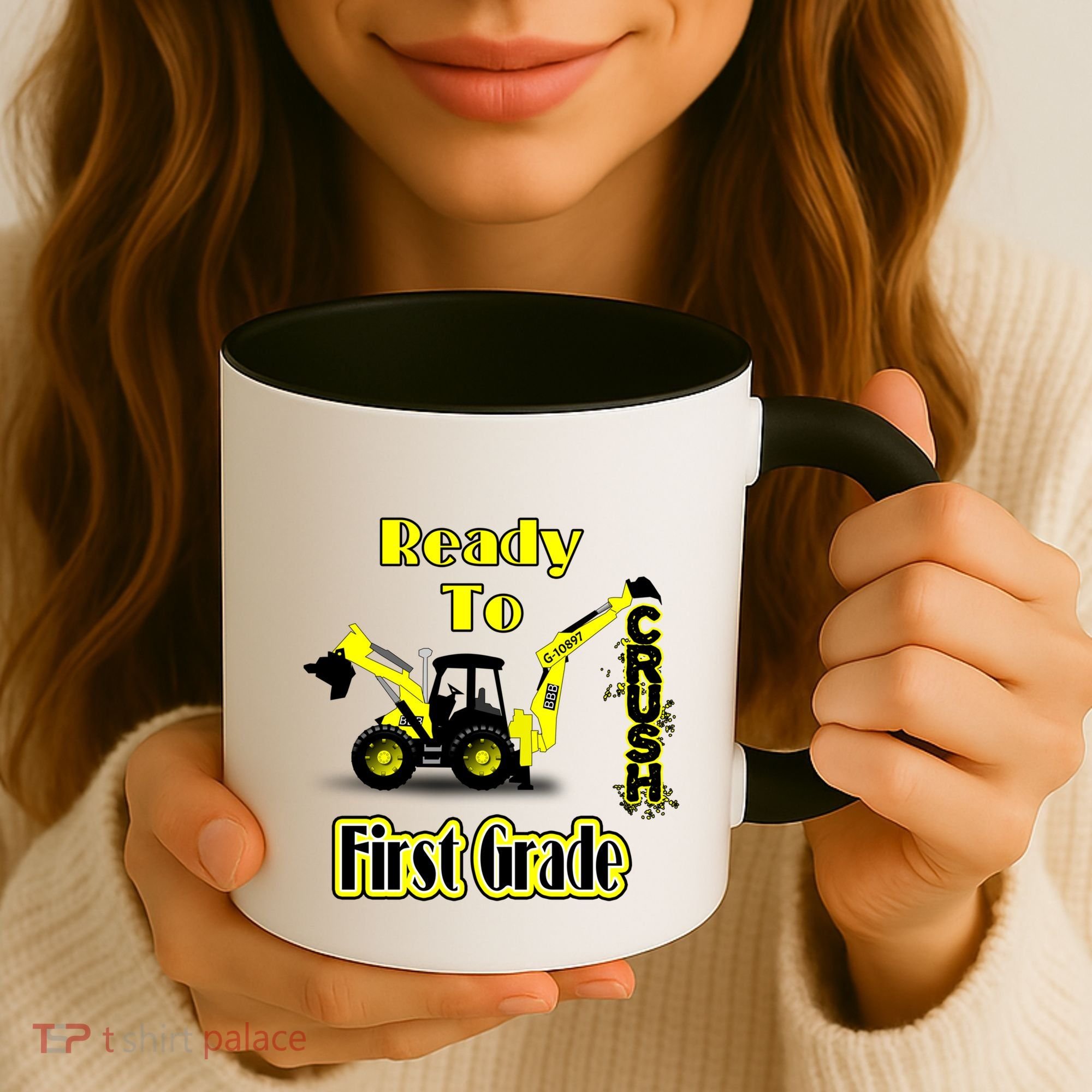 Im Ready To Crush 1St Grade Gift Back To School Cool Gift Coffee Mug