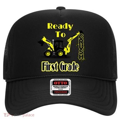Im Ready To Crush 1St Grade Gift Back To School Cool Gift Hat