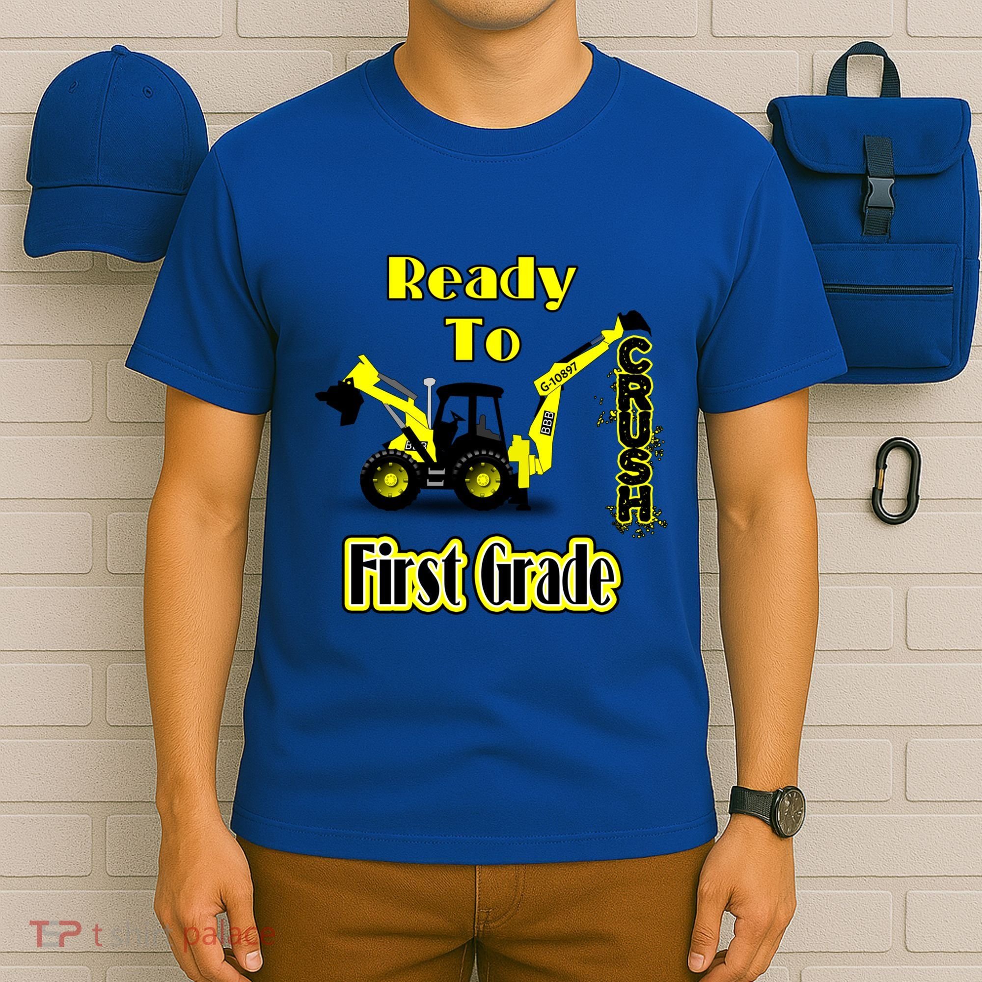 Im Ready To Crush 1St Grade Gift Back To School Cool Gift T-Shirt