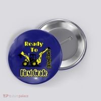 Im Ready To Crush 1St Grade Gift Back To School Cool Gift Button thumb 0