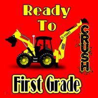 Im Ready To Crush 1St Grade Gift Back To School Cool Gift Santa Hat thumb 1