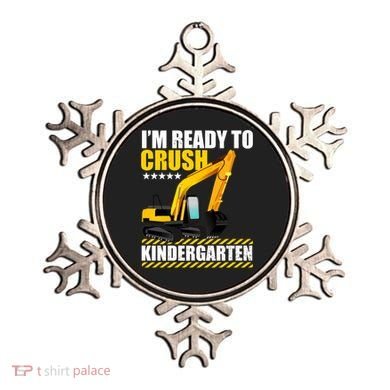 I'm Ready To Crush Kindergarten Bulldozer Back To School Ornament