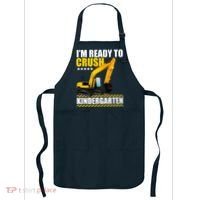 I'm Ready To Crush Kindergarten Bulldozer Back To School Apron thumb 0