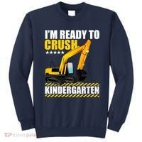 I'm Ready To Crush Kindergarten Bulldozer Back To School Sweatshirt thumb 0