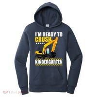 I'm Ready To Crush Kindergarten Bulldozer Back To School Women's Hoodie thumb 0