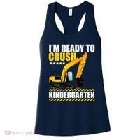 I'm Ready To Crush Kindergarten Bulldozer Back To School Women's Tank Top thumb 0