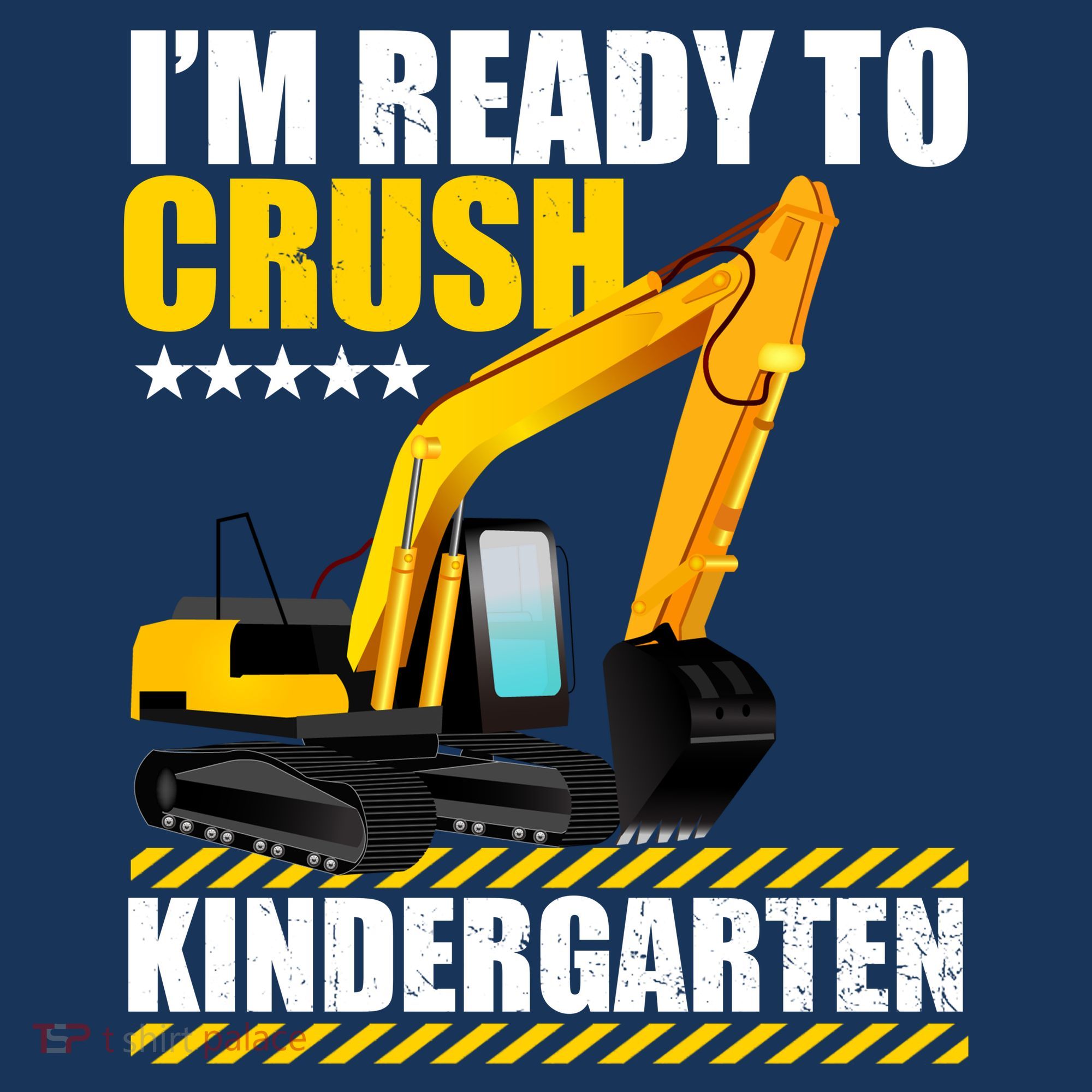 I'm Ready To Crush Kindergarten Bulldozer Back To School Women's Tank Top