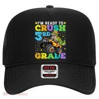 I'm Ready To Crush 3rd Grade Monster Truck Dinosaur Boy Hat thumb 0