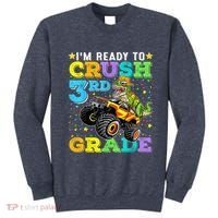 I'm Ready To Crush 3rd Grade Monster Truck Dinosaur Boy Sweatshirt thumb 0