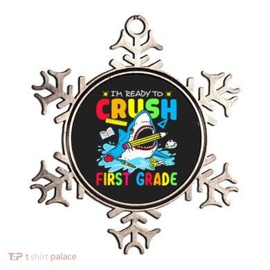I'm Ready To Crush 1st Grade Shark Back To School Ornament