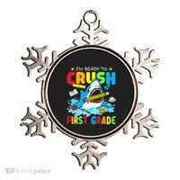 I'm Ready To Crush 1st Grade Shark Back To School Ornament thumb 0