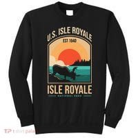 Isle Royale US National Park Michigan USA Parks Lover Gift Sweatshirt thumb 0