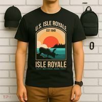 Isle Royale US National Park Michigan USA Parks Lover Gift T-Shirt thumb 6