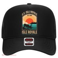 Isle Royale US National Park Michigan USA Parks Lover Gift Hat thumb 0