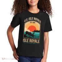 Isle Royale US National Park Michigan USA Parks Lover Gift Kids T-Shirt thumb 2