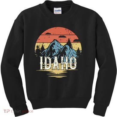 Idaho Retro Vintage Kids Sweatshirt