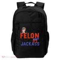 I’D Rather Vote For A Felon Than A Jack Ass Backpack thumb 0
