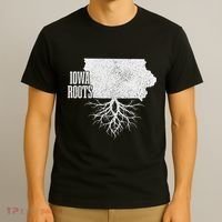 Iowa Roots Vintage Usa America California T-Shirt thumb 3