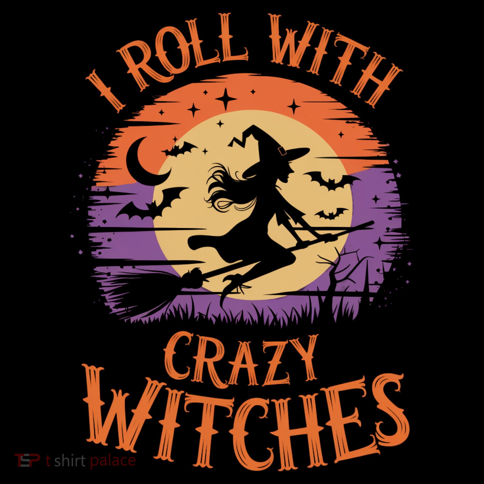 I Roll With Crazy Witches Scary Halloween Witch Costume Crazy Witch Witchy Vibes Coffee Mug
