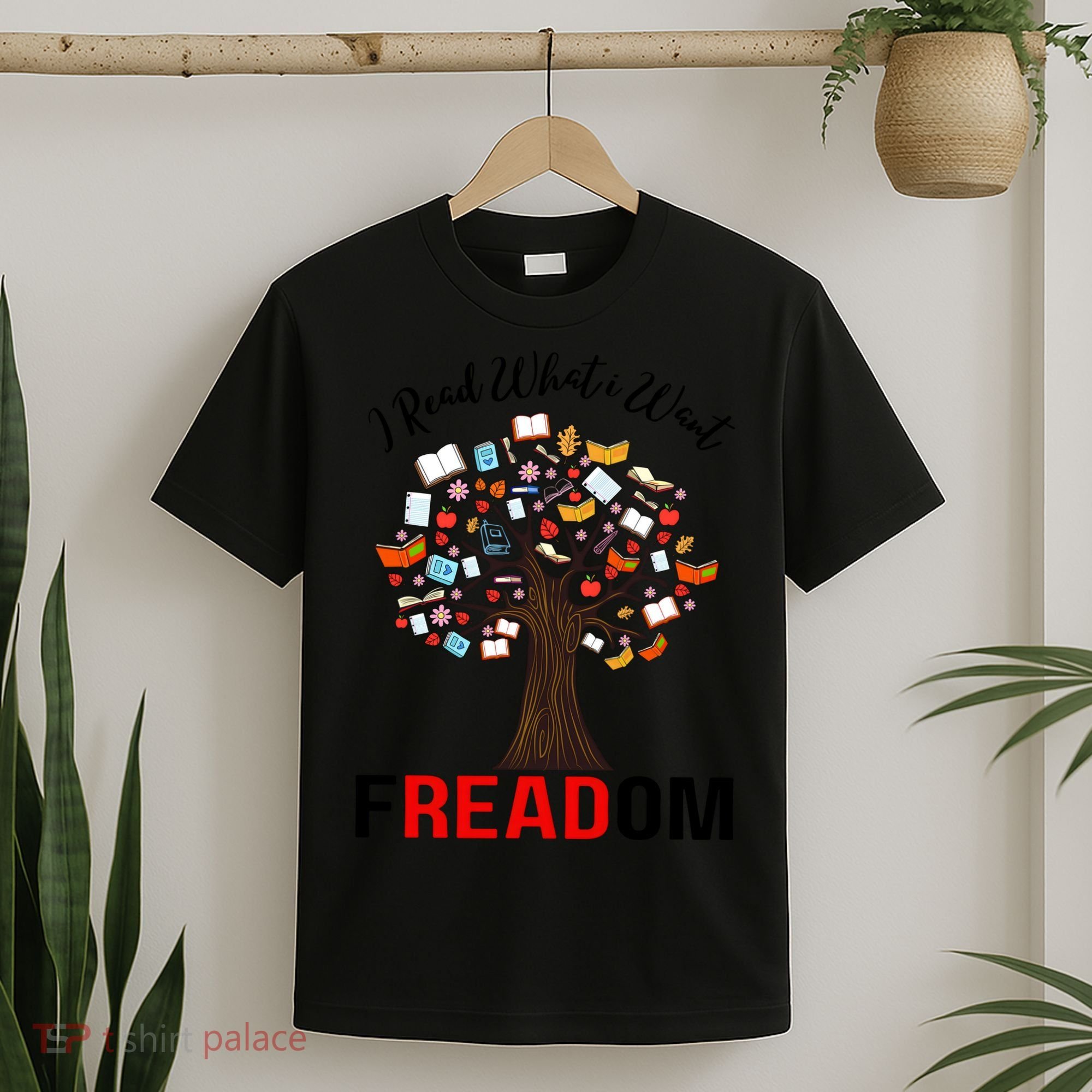 I Read What I Want Banned Books Week Librarian T-Shirt