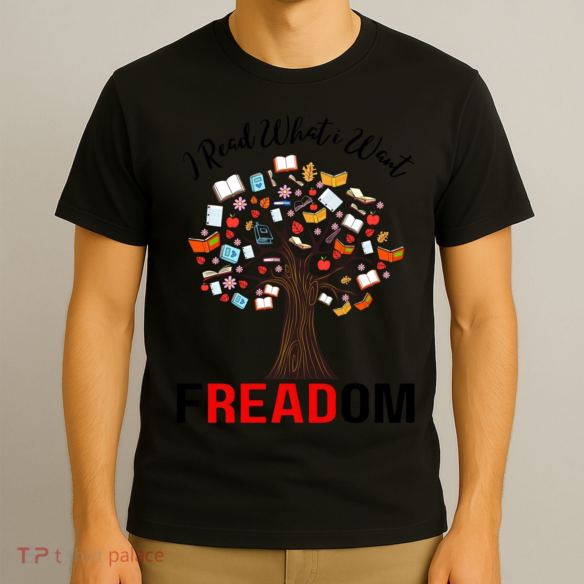 I Read What I Want Banned Books Week Librarian T-Shirt